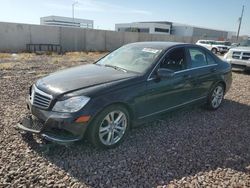 Mercedes-Benz c 300 4matic salvage cars for sale: 2012 Mercedes-Benz C 300 4matic