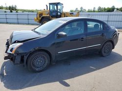 Salvage cars for sale at Windham, ME auction: 2012 Nissan Sentra 2.0