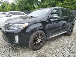 Salvage cars for sale at Waldorf, MD auction: 2014 KIA Sorento SX