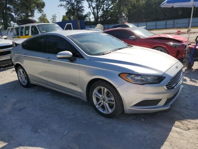 2018 Ford Fusion SE Hybrid