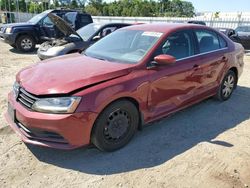 Salvage cars for sale at Spartanburg, SC auction: 2017 Volkswagen Jetta S