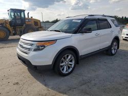 Salvage cars for sale at Lumberton, NC auction: 2013 Ford Explorer XLT
