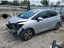 Honda fit ex salvage cars for sale: 2015 Honda FIT EX