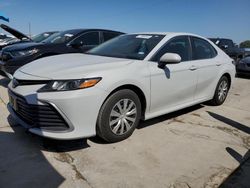 Toyota salvage cars for sale: 2022 Toyota Camry LE