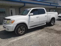 Salvage cars for sale from Copart Earlington, KY: 2005 Toyota Tundra Double Cab Limited