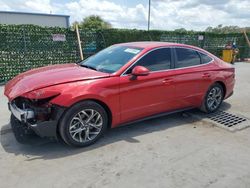 Carros salvage a la venta en subasta: 2021 Hyundai Sonata SEL