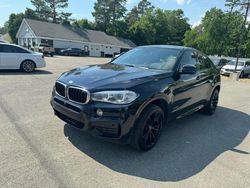 Salvage cars for sale at North Billerica, MA auction: 2015 BMW X6 XDRIVE35I