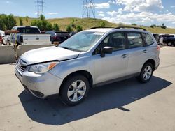 Salvage cars for sale at Littleton, CO auction: 2016 Subaru Forester 2.5I