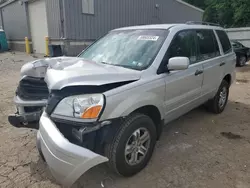 Salvage cars for sale at West Mifflin, PA auction: 2003 Honda Pilot EXL