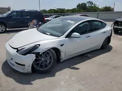 Salvage cars for sale at Wilmer, TX auction: 2023 Tesla Model 3