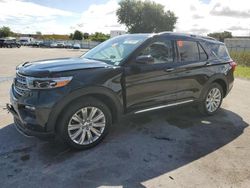 Salvage cars for sale at Orlando, FL auction: 2023 Ford Explorer Limited