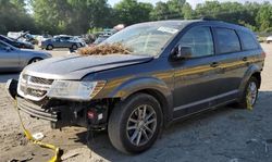 Salvage cars for sale at Waldorf, MD auction: 2015 Dodge Journey SXT