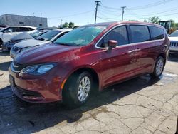 Salvage cars for sale at Chicago Heights, IL auction: 2017 Chrysler Pacifica Touring