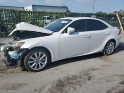 Salvage cars for sale at Orlando, FL auction: 2016 Lexus IS 200T
