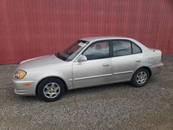 Hyundai Accent gl Vehiculos salvage en venta: 2003 Hyundai Accent GL