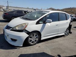 Honda salvage cars for sale: 2009 Honda FIT Sport