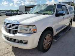 Salvage cars for sale at West Palm Beach, FL auction: 2013 Lincoln Navigator L