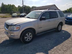Salvage SUVs for sale at auction: 2007 Ford Explorer XLT