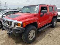 Salvage cars for sale at Elgin, IL auction: 2006 Hummer H3