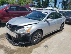 Nissan salvage cars for sale: 2015 Nissan Altima 2.5