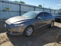 Salvage cars for sale from Copart Lansing, MI: 2013 Ford Fusion SE