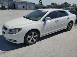 Salvage cars for sale at Tulsa, OK auction: 2012 Chevrolet Malibu 1LT