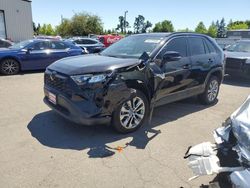 Salvage cars for sale at Woodburn, OR auction: 2021 Toyota Rav4 XLE Premium