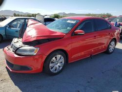 Salvage cars for sale from Copart Las Vegas, NV: 2014 Volkswagen Jetta SE