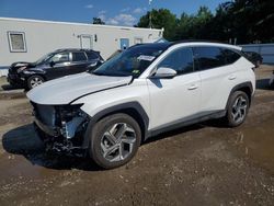 Salvage cars for sale from Copart Lyman, ME: 2022 Hyundai Tucson Limited