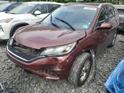 Salvage cars for sale at Windsor, NJ auction: 2016 Honda CR-V EXL