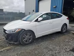 Salvage cars for sale at Elmsdale, NS auction: 2018 Hyundai Elantra SEL