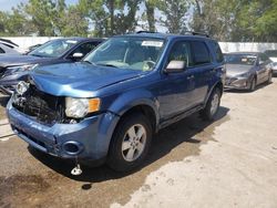 Salvage cars for sale at Bridgeton, MO auction: 2010 Ford Escape XLT