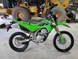 Salvage motorcycles for sale at Chambersburg, PA auction: 2024 Kawasaki KLX300