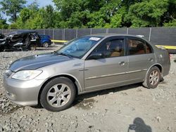 Salvage cars for sale at Waldorf, MD auction: 2004 Honda Civic LX