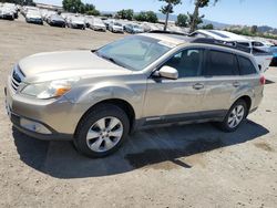 Salvage cars for sale from Copart San Martin, CA: 2010 Subaru Outback 2.5I Premium