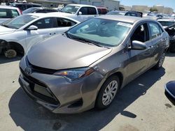 Salvage cars for sale at Martinez, CA auction: 2017 Toyota Corolla L