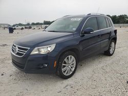 Salvage cars for sale from Copart New Braunfels, TX: 2011 Volkswagen Tiguan S