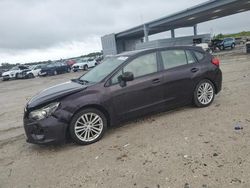 Salvage cars for sale at West Palm Beach, FL auction: 2013 Subaru Impreza Premium