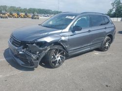 Volkswagen Vehiculos salvage en venta: 2023 Volkswagen Tiguan SE R-LINE Black