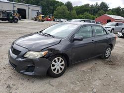 Vehiculos salvage en venta de Copart Mendon, MA: 2009 Toyota Corolla Base