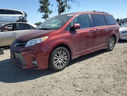 Toyota salvage cars for sale: 2018 Toyota Sienna XLE