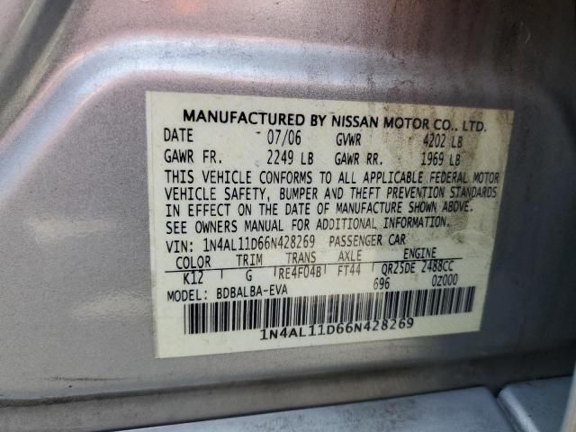 2006 Nissan Altima S