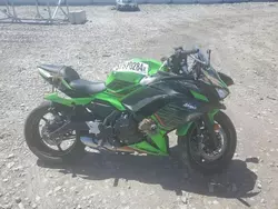 Salvage motorcycles for sale at Appleton, WI auction: 2024 Kawasaki EX650 P