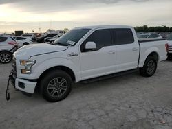 Salvage cars for sale at Indianapolis, IN auction: 2015 Ford F150 Supercrew