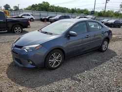 Toyota salvage cars for sale: 2015 Toyota Corolla L