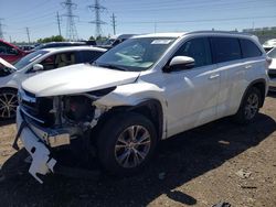 Carros salvage a la venta en subasta: 2015 Toyota Highlander XLE