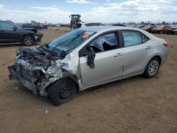 Salvage cars for sale at Brighton, CO auction: 2018 Toyota Corolla L