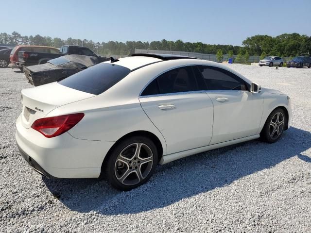 2018 Mercedes-Benz CLA 250 4matic