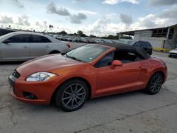 Mitsubishi Eclipse Spyder gs salvage cars for sale: 2012 Mitsubishi Eclipse Spyder GS