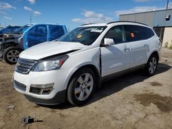 Salvage cars for sale at Woodhaven, MI auction: 2016 Chevrolet Traverse LT